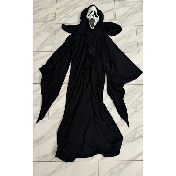 Ghost Face SCREAM Halloween Costume Mask Fun World Easter Unlimited Horror Robe - Picture 1 of 12